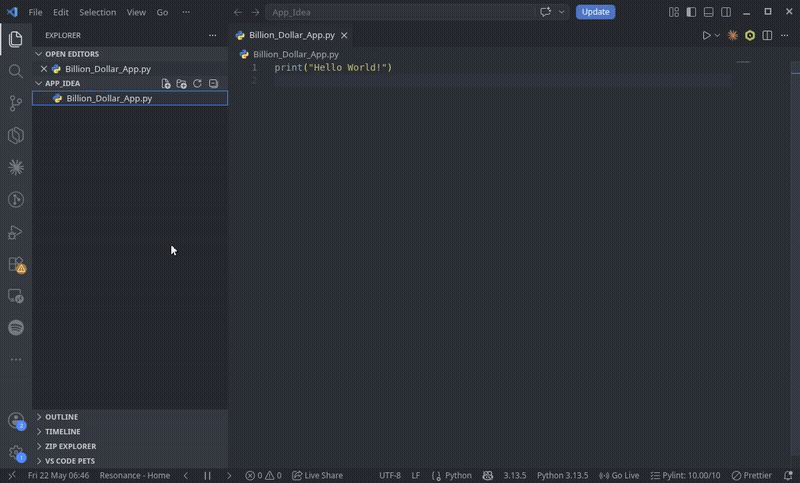 Spotify Player Extension Demo